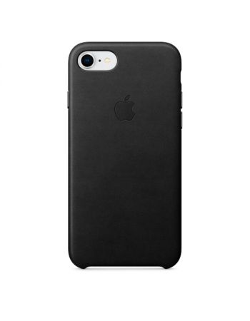 Чехол для iPhone Apple iPhone 8 / 7 Leather Case Black